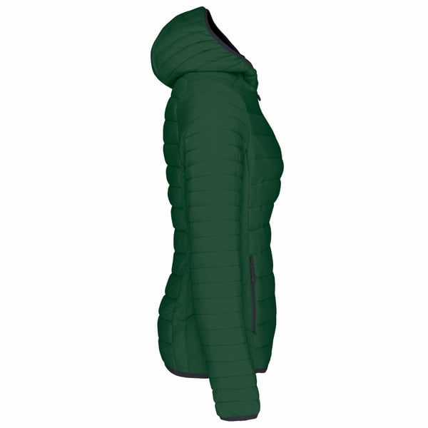 Kariban Womens/Ladies Lightweight Hooded Padded Jacket
