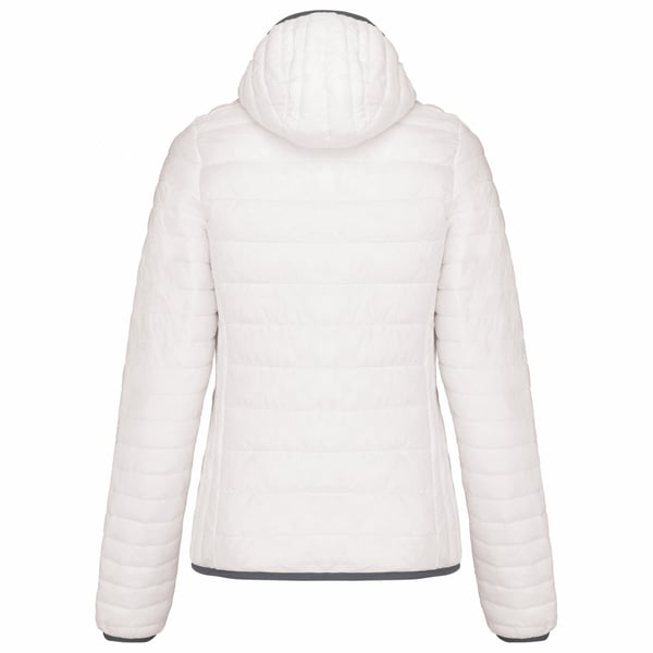 Kariban Womens/Ladies Lightweight Hooded Padded Jacket