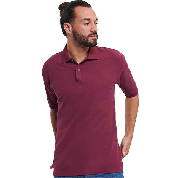 Russell Miesten Polycotton Piqué-poolopaita