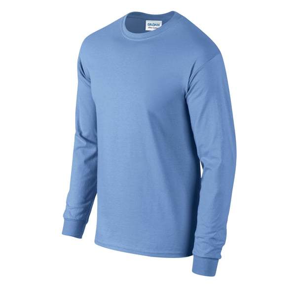 Gildan Unisex Adult Ultra Plain Cotton Long-Sleeved T-Shirt