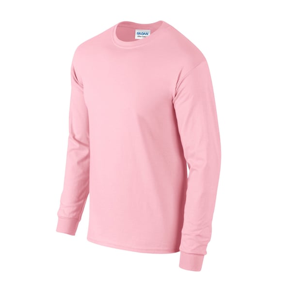 Gildan Unisex Adult Ultra Plain Cotton Long-Sleeved T-Shirt
