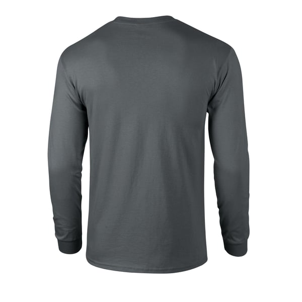 Gildan Unisex Adult Ultra Plain Cotton Long-Sleeved T-Shirt