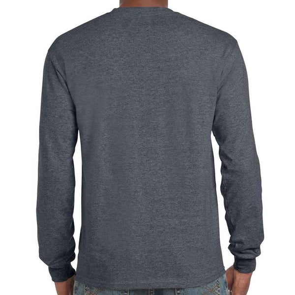 Gildan Unisex Adult Ultra Plain Cotton Long-Sleeved T-Shirt
