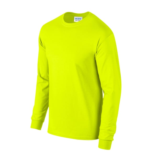 Gildan Unisex Adult Ultra Plain Cotton Long-Sleeved T-Shirt