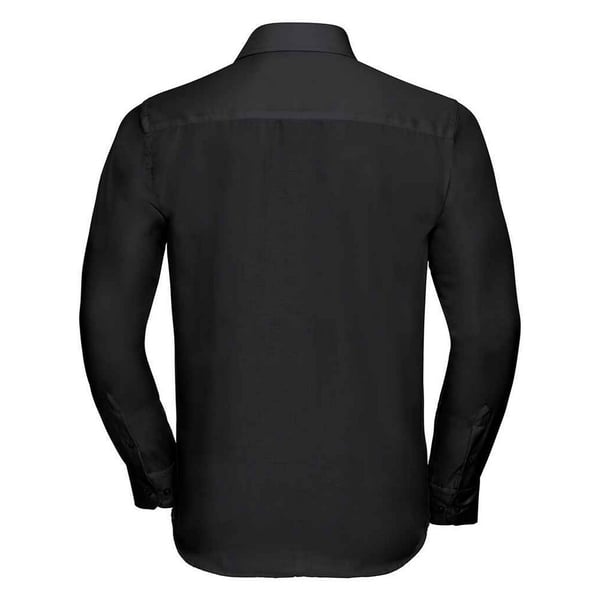 Russell Mens Ultimate Non-Iron Tailored Long-Sleeved Formal Shirt