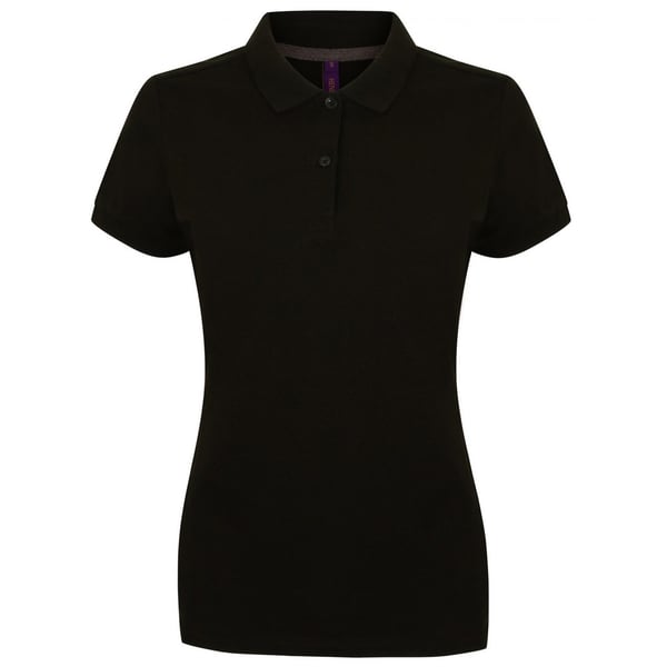 Henbury Womens/Ladies Cotton Pique Modern Polo Shirt