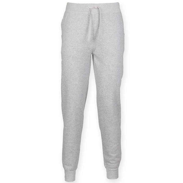 SF Men Mens Heather Cuffed Slim Jogging Bottoms