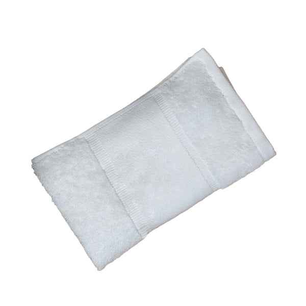 Towel City Printable Border Organic Hand Towel