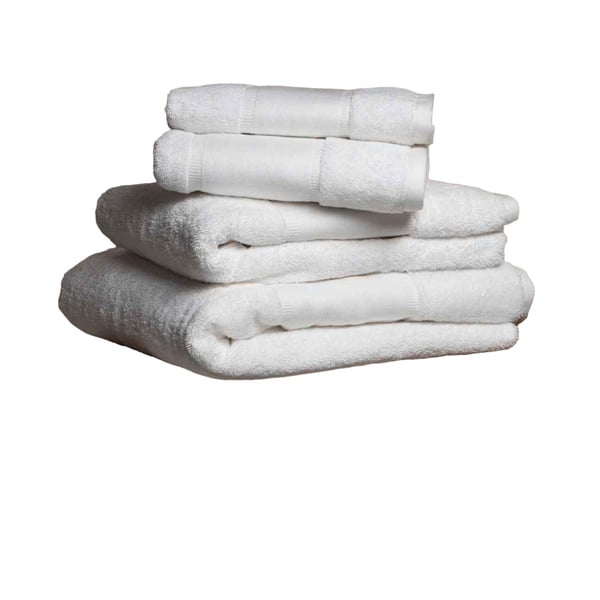 Towel City Printable Border Organic Hand Towel