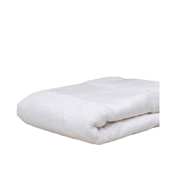 Towel City Printable Border Organic Bath Sheet
