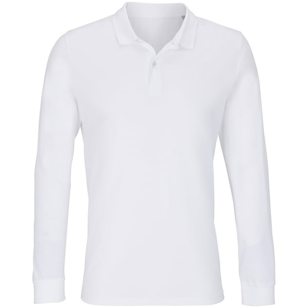 SOLS Unisex Adult Planet Piqué Long-Sleeved Polo Shirt