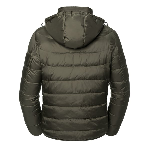 Russell Mens Nano Hooded Padded Jacket