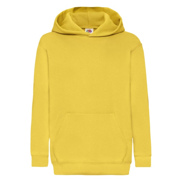 Fruit Of The Loom Childrens/Kids Classic Hooded Sweatshirt