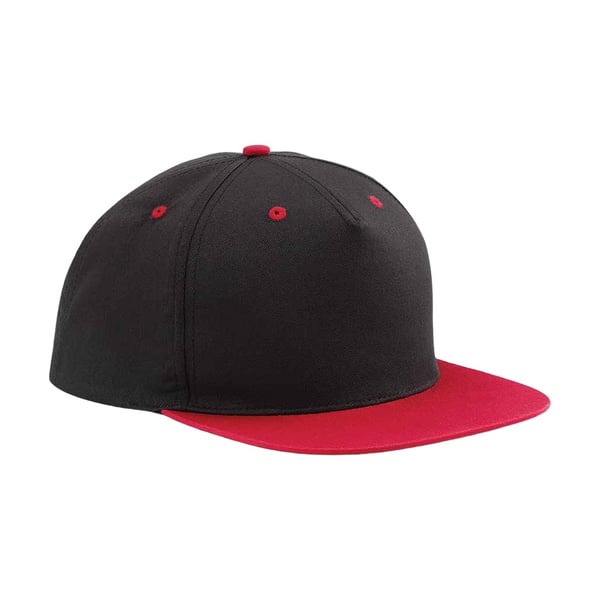 Beechfield Contrast 5 Panel Snapback Keps