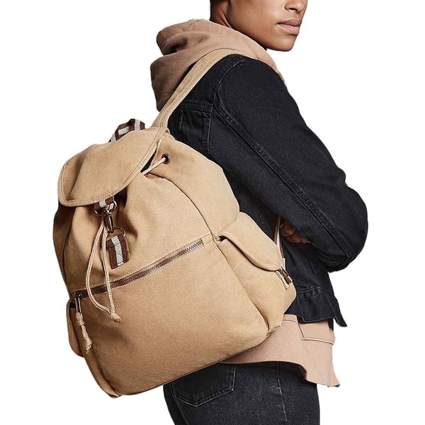 Quadra Vintage Canvas Ryggsäck
