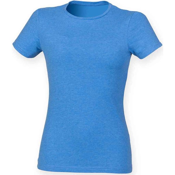 Skinni Fit Naisten Feel Good Heather T-paita