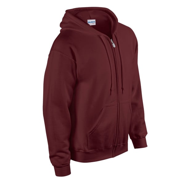 Gildan Mens Heavy Blend Full Zip Hoodie