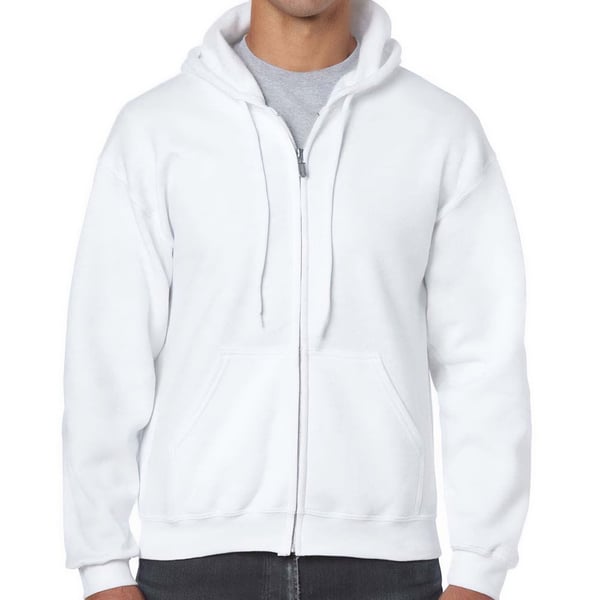 Gildan Mens Heavy Blend Full Zip Hoodie