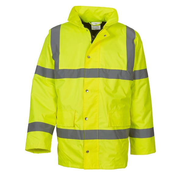 Yoko Unisex Adult Classic Motorway Hi-Vis Jacket