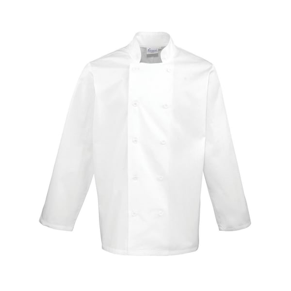 Premier Mens Long-Sleeved Chef Jacket Premier Mens Long-Sleeved Chef Jacket