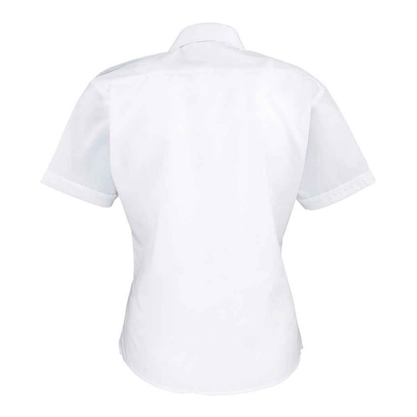 Premier Womens/Ladies Short-Sleeved Pilot Shirt