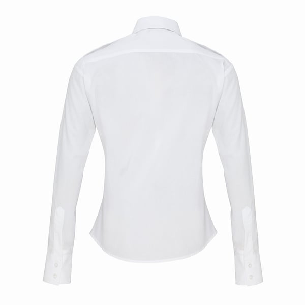 Premier Womens/Ladies Long-Sleeved Pilot Shirt