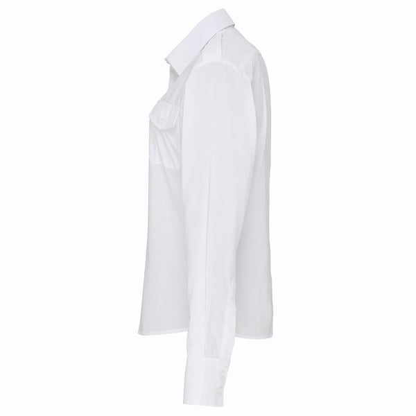 Premier Womens/Ladies Long-Sleeved Pilot Shirt