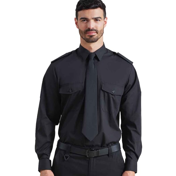 Premier Mens Long-Sleeved Pilot Shirt