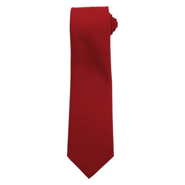 Premier Plain Polyester Tie