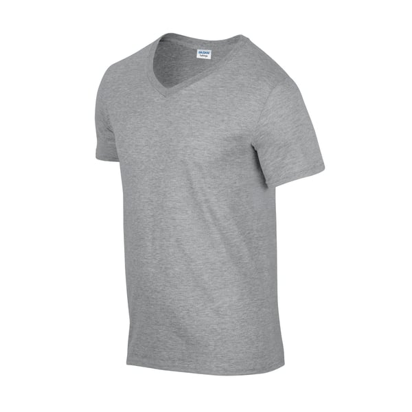 Gildan Unisex Adult Softstyle V Neck T-Shirt