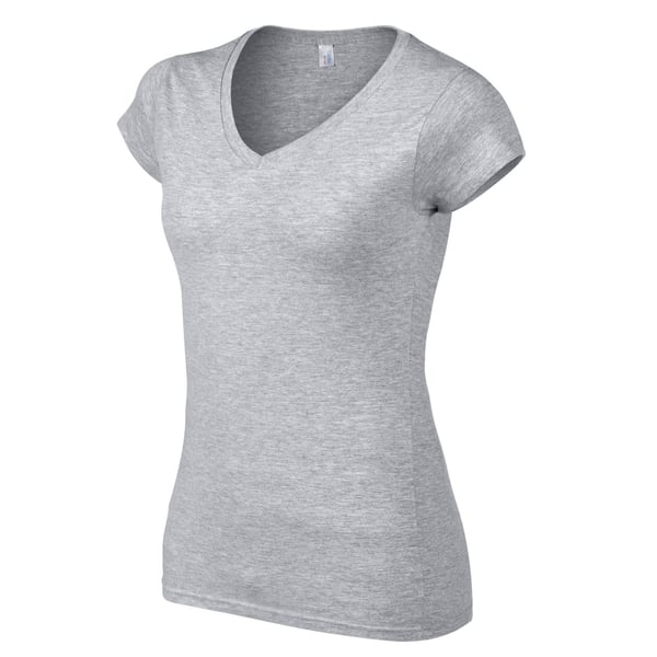 Gildan Womens/Ladies Softstyle V Neck T-Shirt