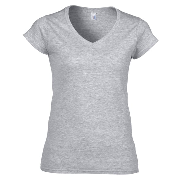 Gildan Womens/Ladies Softstyle V Neck T-Shirt