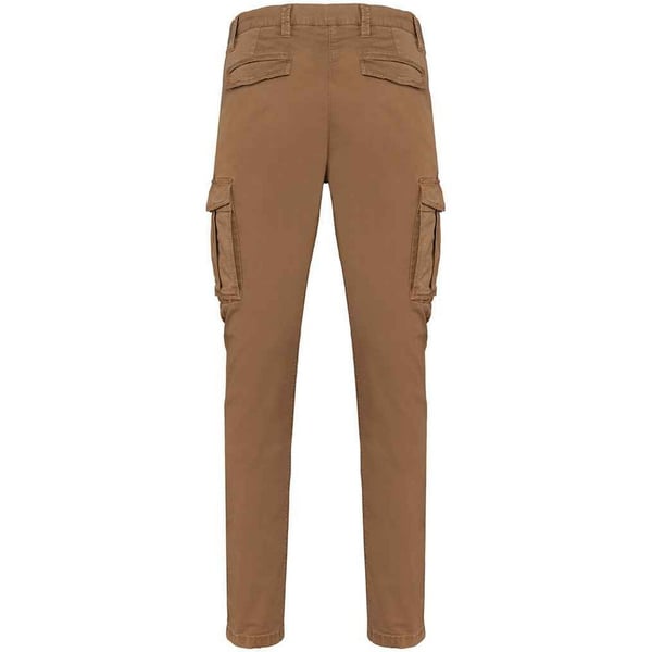 Native Spirit Mens Washed Cargo Trousers