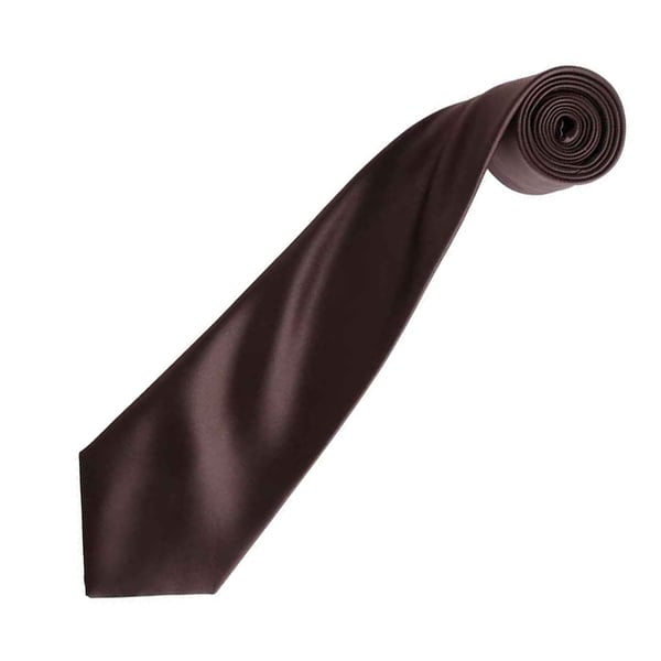 Premier Unisex Adult Colours Satin Tie