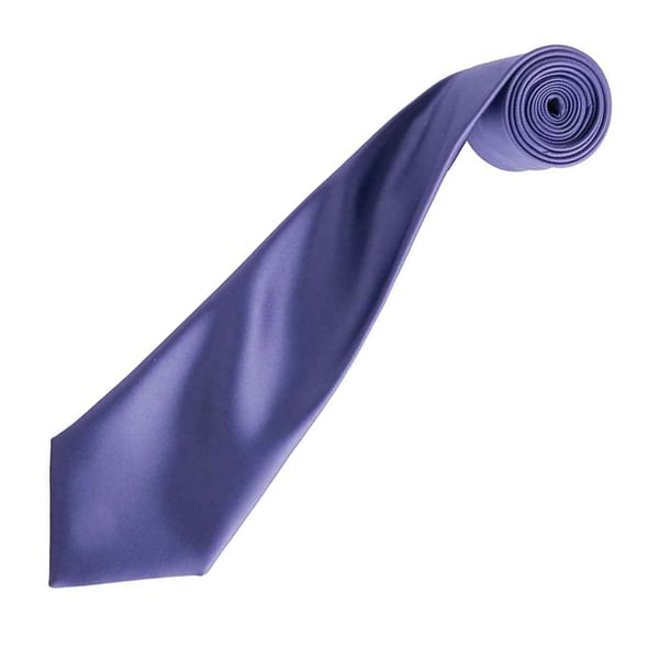 Premier Unisex Adult Colours Satin Tie
