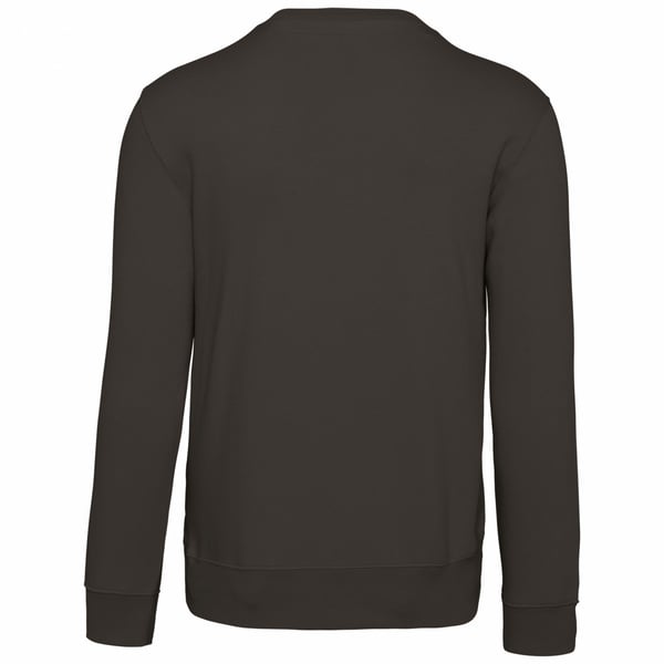 Kariban Sweatshirt med crew-hals til mænd