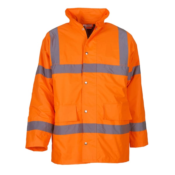 Yoko Unisex Adult Classic Motorway Hi-Vis Safety Jacket