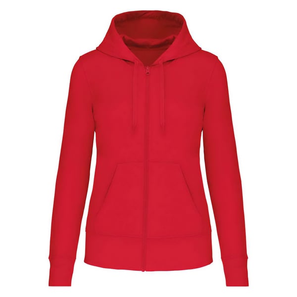 Kariban Womens/Ladies Eco Friendly Full Zip Hoodie