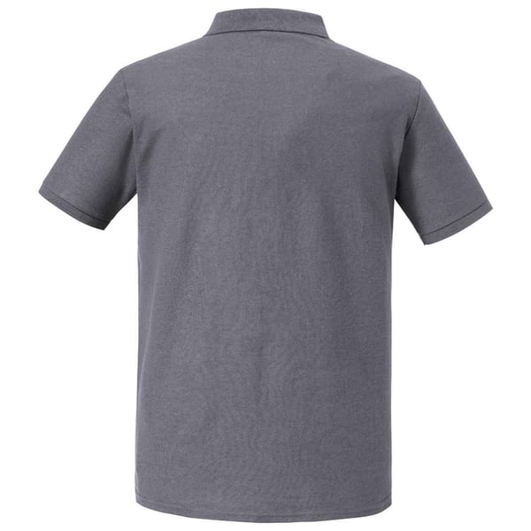 Russell Mens Authentic Eco Piqué Polo Shirt
