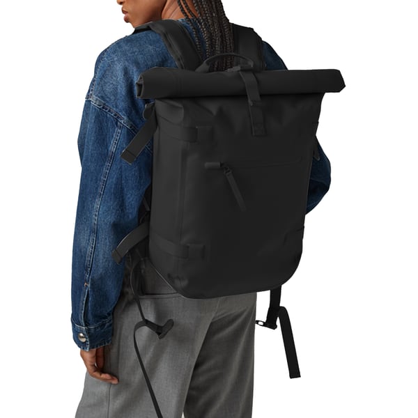 Quadra Tailored Luxe Roll Top Backpack