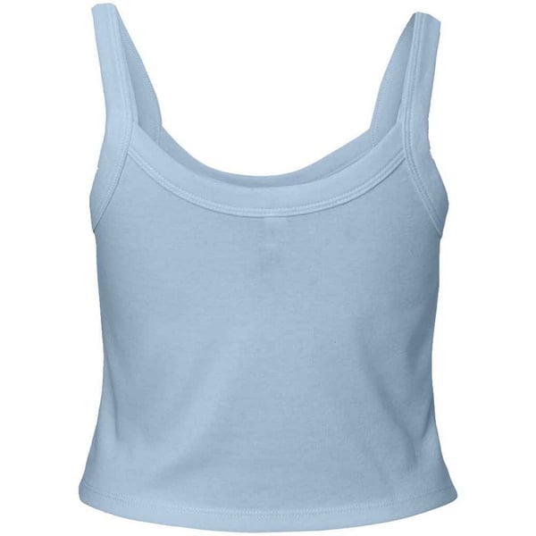 Bella + Canvas Womens/Ladies Micro-Rib Spaghetti Strap Tank Top