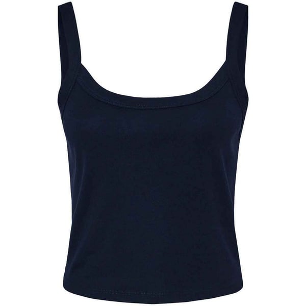 Bella + Canvas Womens/Ladies Micro-Rib Spaghetti Strap Tank Top