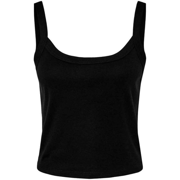 Bella + Canvas Womens/Ladies Micro-Rib Spaghetti Strap Tank Top
