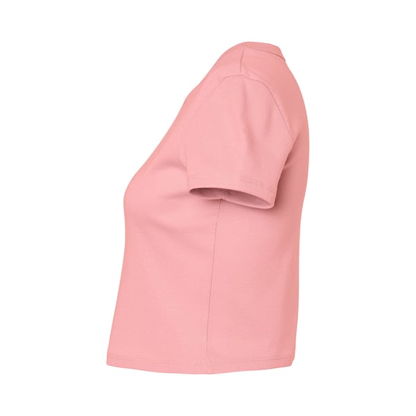 Bella + Canvas Naisten Micro-Rib Crop T-paita