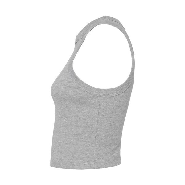 Bella + Canvas Naisten Heather Racerback -toppi