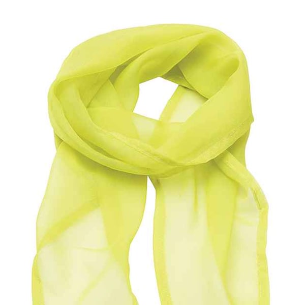 Premier Unisex Adult Colours Chiffon Scarf