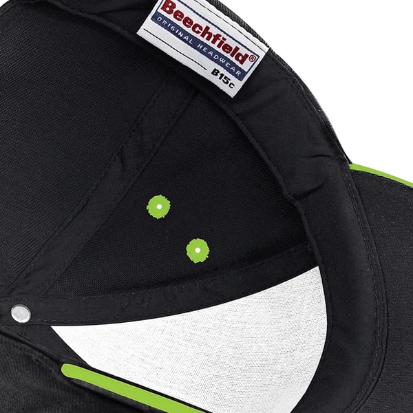 Beechfield 5 Panel Sandwich Peak Baseball Cap