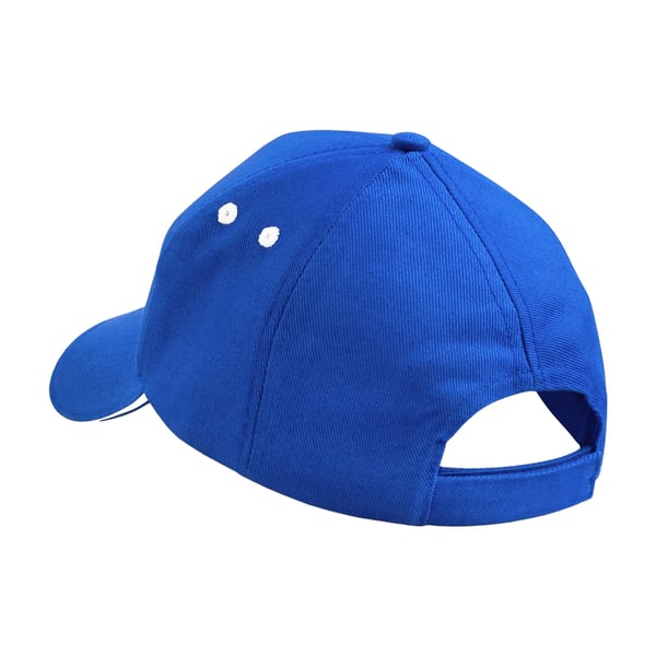 Beechfield 5 Panel Sandwich Peak Baseball Cap