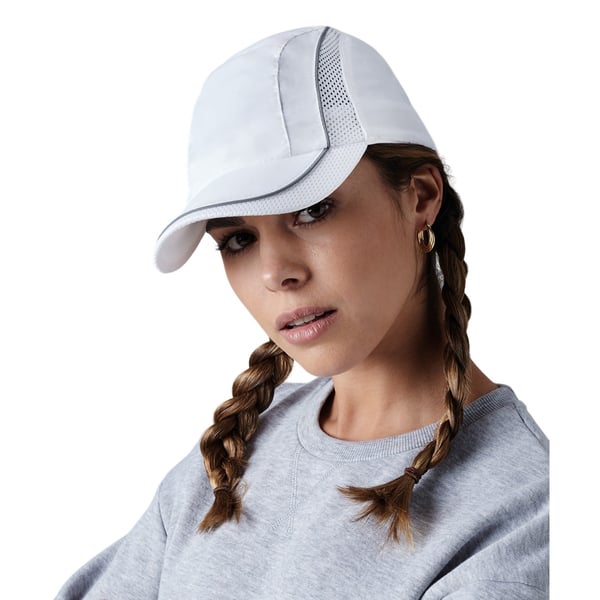 Beechfield Coolmax keps med nätpaneler