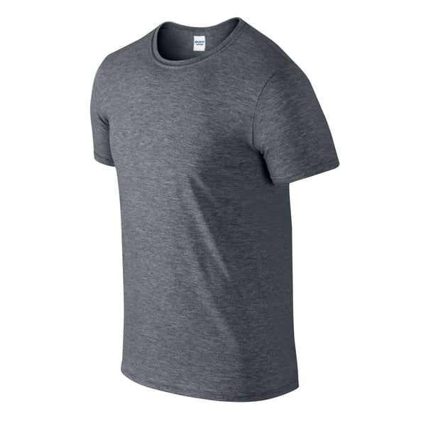 Gildan Miesten Softstyle Heather T-paita